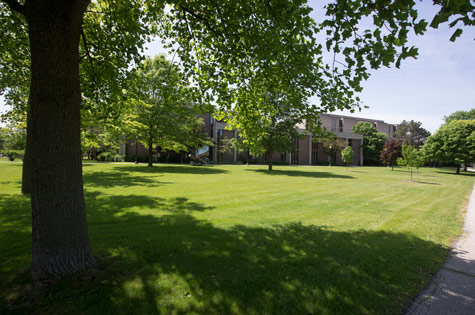 Music lawn by Kish River path