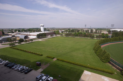 Huskie Stadium west lawn